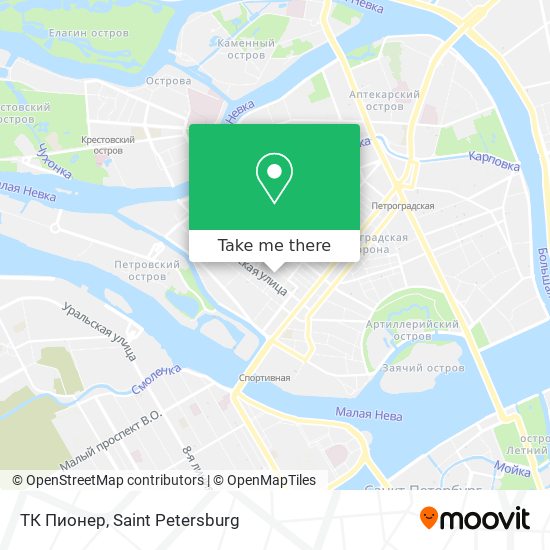 ТК Пионер map