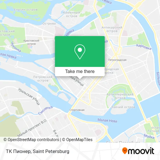 ТК Пионер map