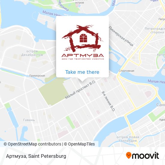 Артмуза map