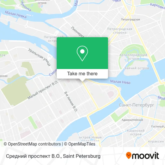 Средний проспект В.О. map