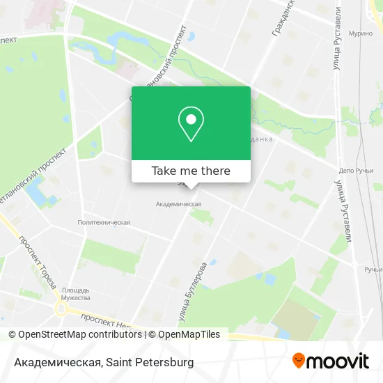 Академическая map