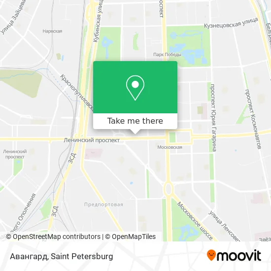 Авангард map