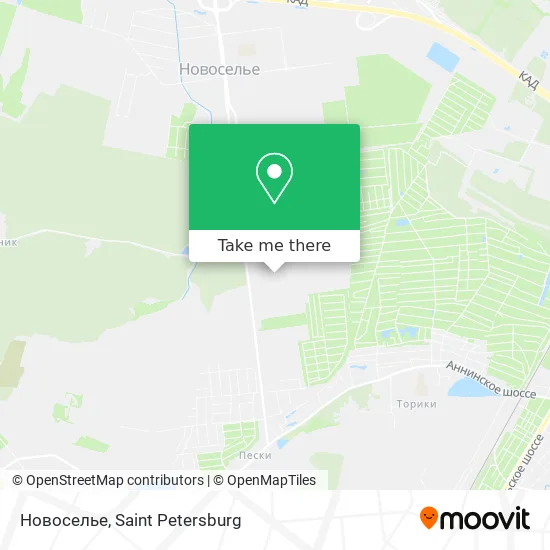 Новоселье map