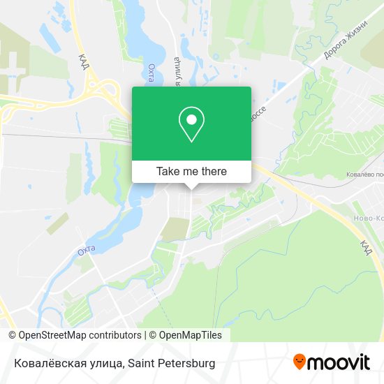 Ковалёвская улица map