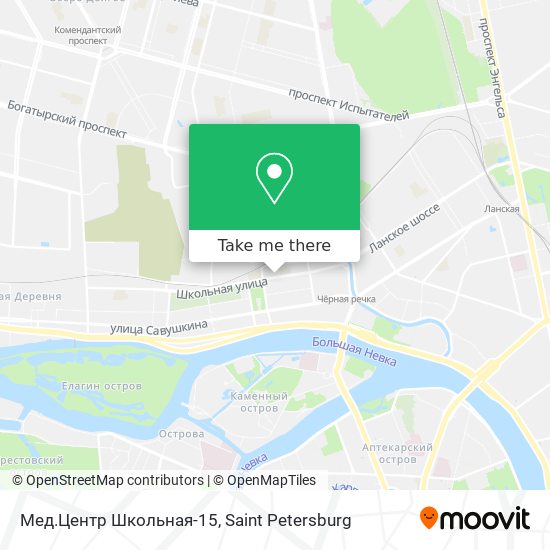 Мед.Центр Школьная-15 map
