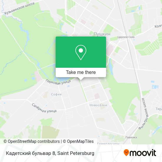 Кадетский бульвар 8 map
