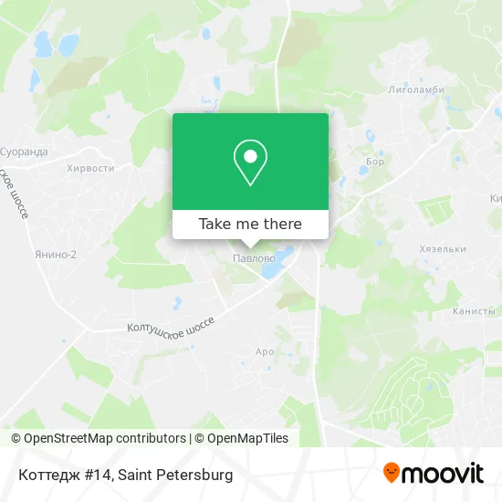 Коттедж #14 map