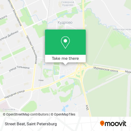 Street Beat map