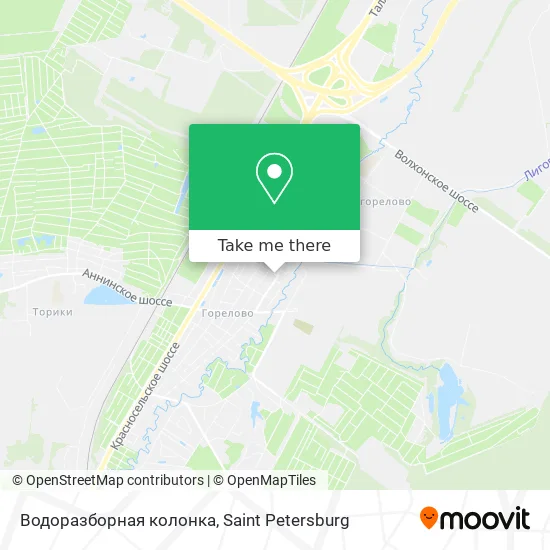 Водоразборная колонка map