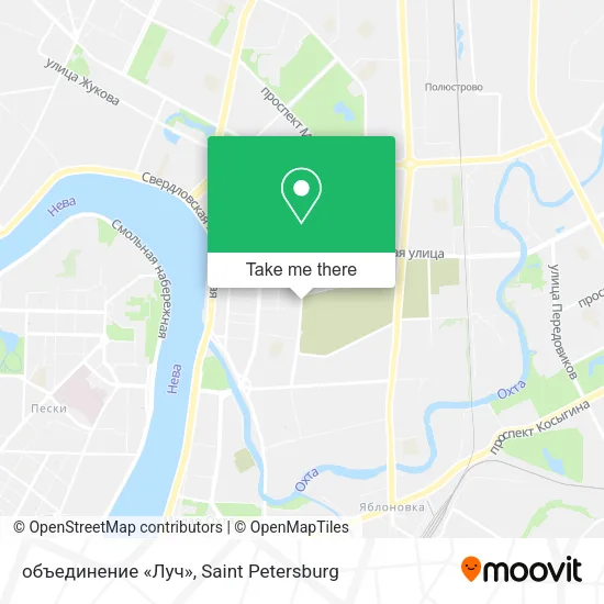 объединение «Луч» map