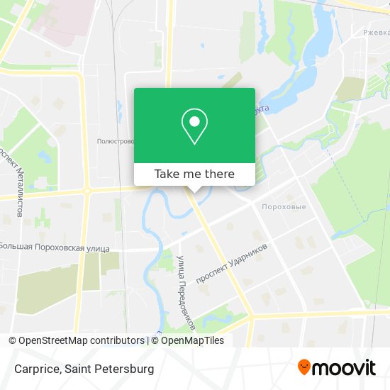 Carprice map
