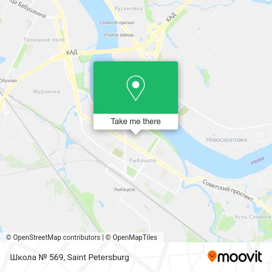 Школа № 569 map