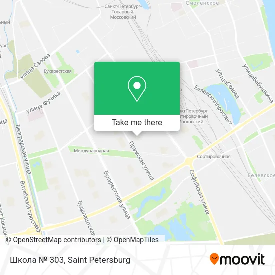 Школа № 303 map