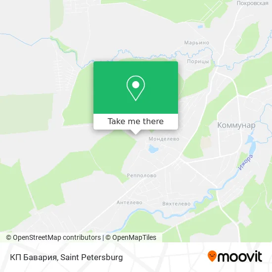 КП Бавария map