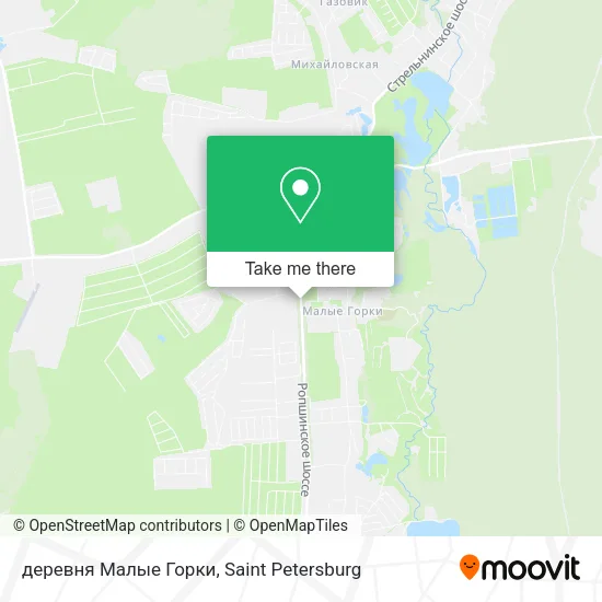 деревня Малые Горки map