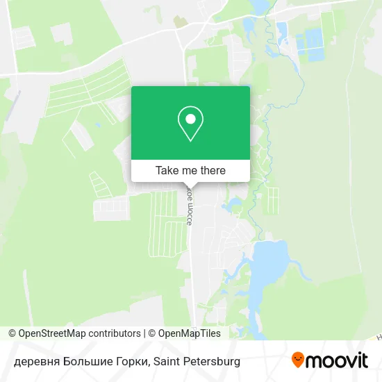 деревня Большие Горки map