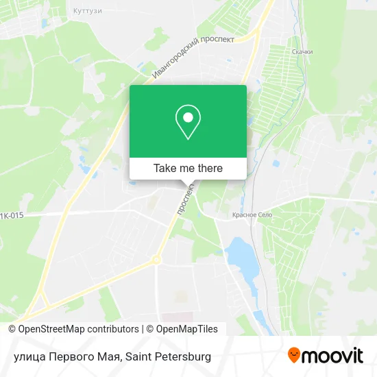 улица Первого Мая map