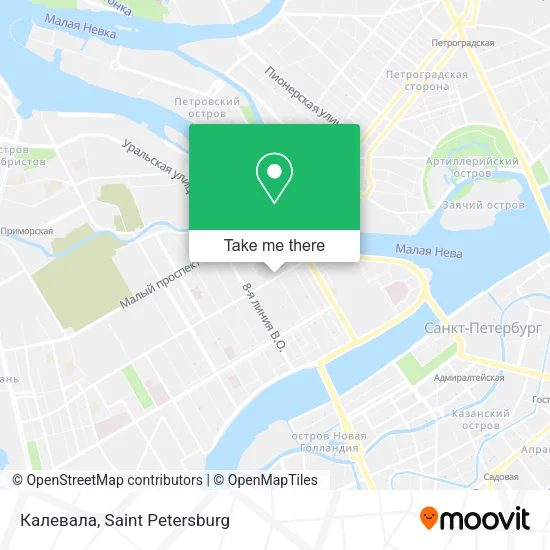 Калевала map