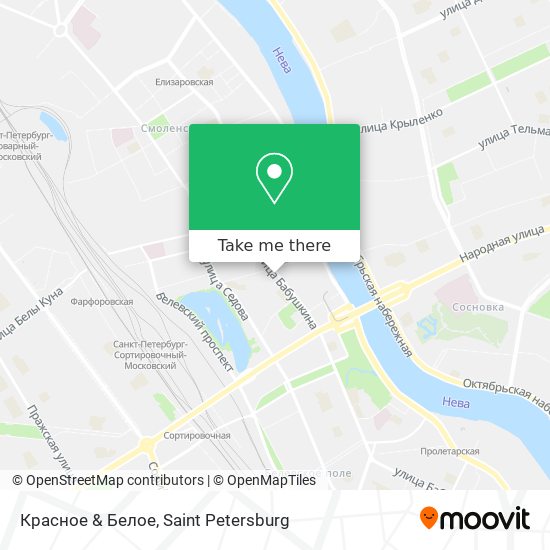 Красное & Белое map