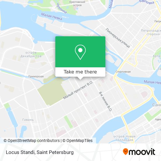 Locus Standi map
