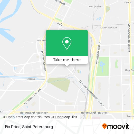 Fix Price map