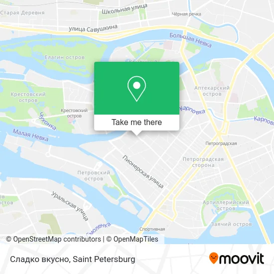 Сладко вкусно map