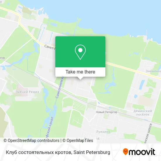 Клуб состоятельных кротов map