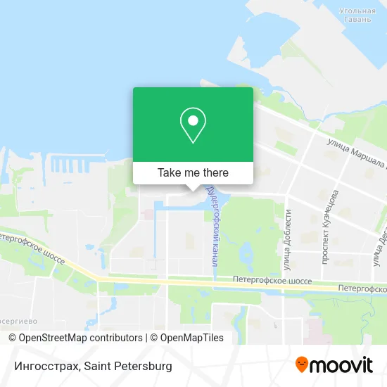 Ингосстрах map