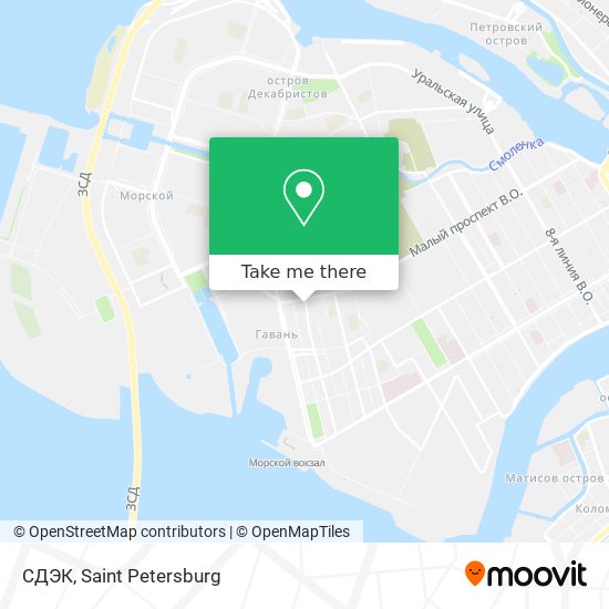 СДЭК map