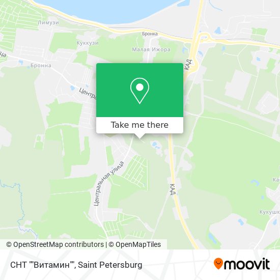 СНТ ""Витамин"" map