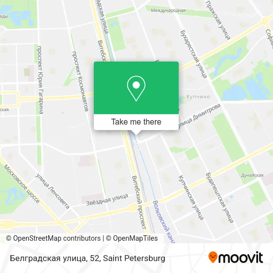 Белградская улица, 52 map