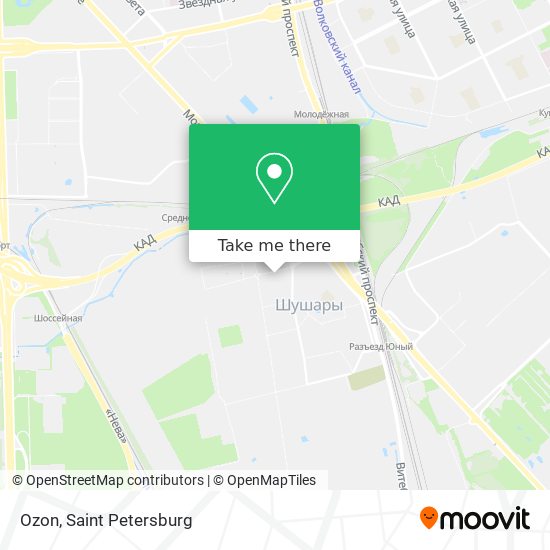 Ozon map
