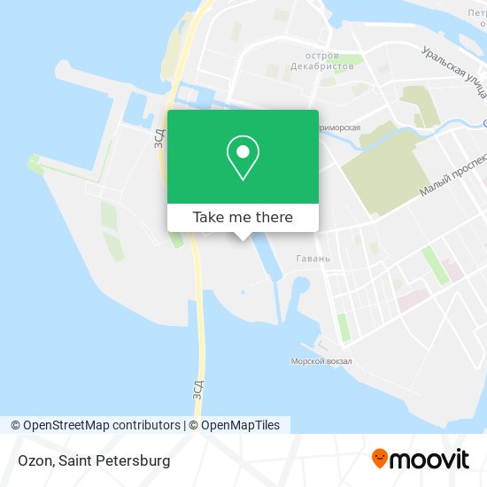 Ozon map
