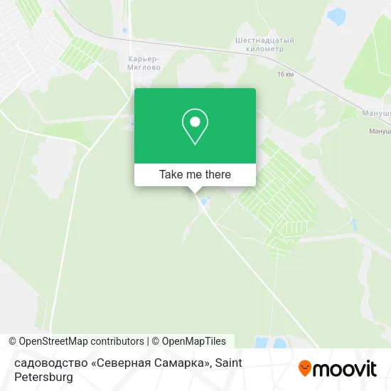 садоводство «Северная Самарка» map