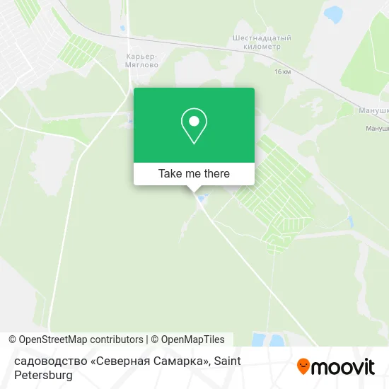 садоводство «Северная Самарка» map