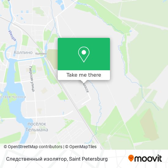 Следственный изолятор map