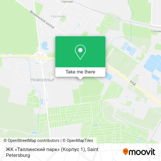 ЖК «Таллинский парк» (Корпус 1) map