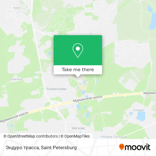 Эндуро трасса map