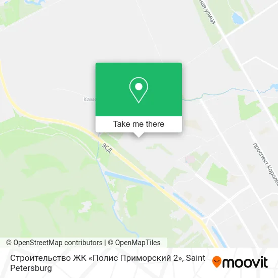 Строительство ЖК «Полис Приморский 2» map