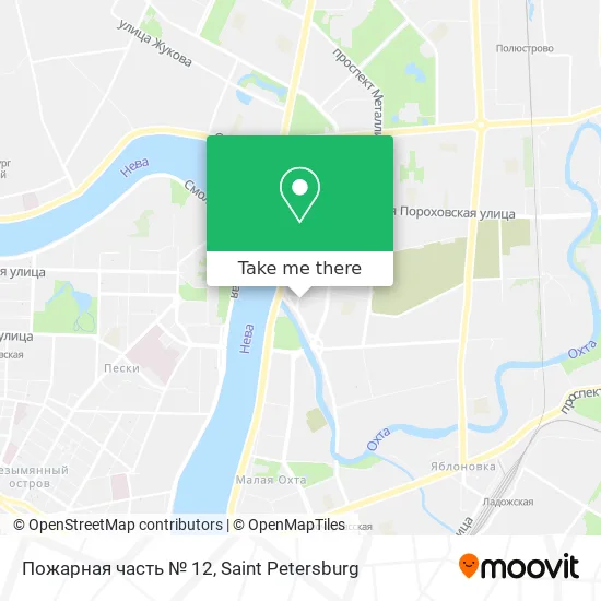 Пожарная часть № 12 map