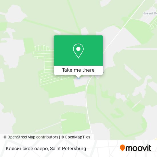 Клясинское озеро map