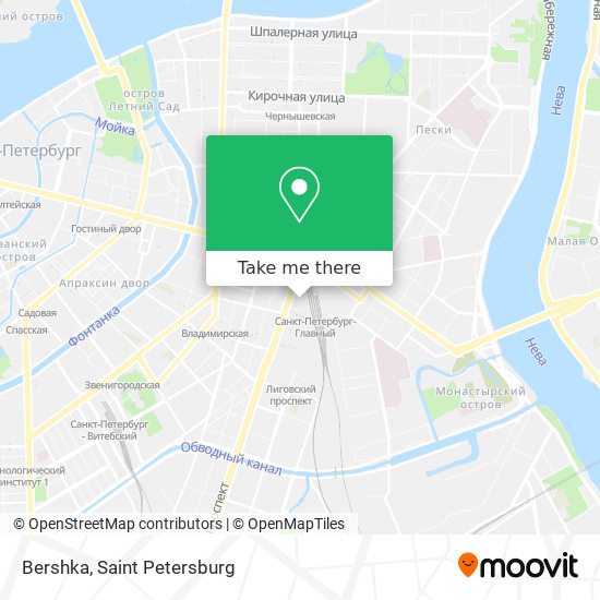 Bershka map