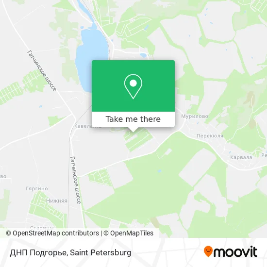 ДНП Подгорье map