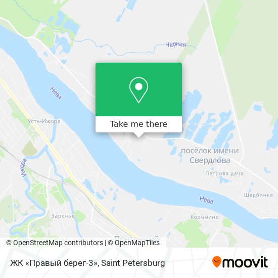 ЖК «Правый берег-3» map