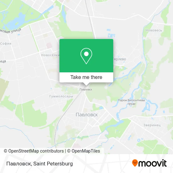 Павловск map
