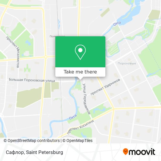 Сафлор map