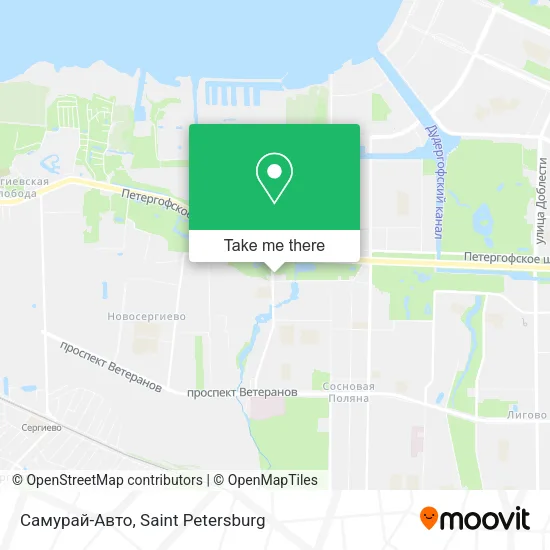 Самурай-Авто map