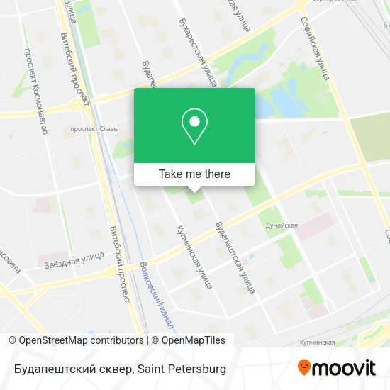 Будапештский сквер map