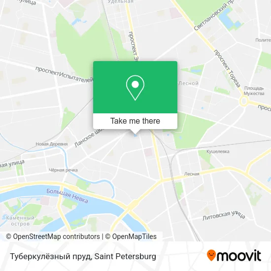 Туберкулёзный пруд map