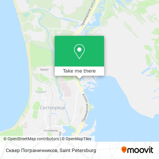 Сквер Пограничников map